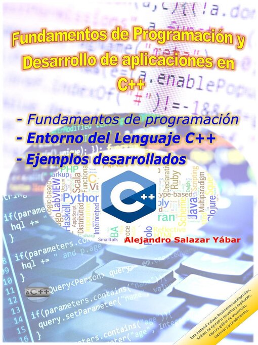 Cover image for Fundamentos de Programación y Desarrollo de Aplicaciones en c++